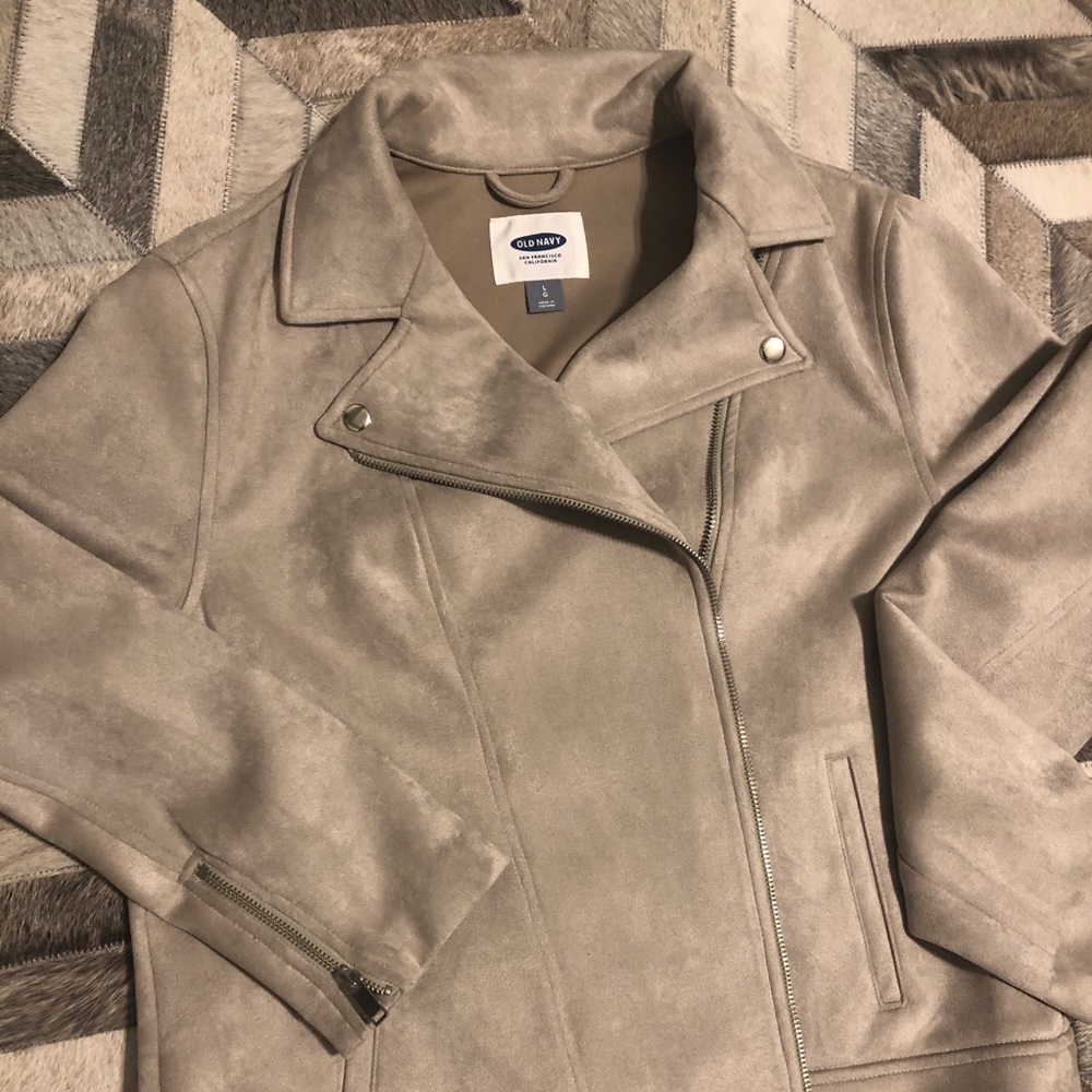 old navy moto jacket / perfect neutral